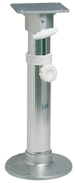 Supporto sedile 45-62 cm base lucida - 48.650.00 Osculati Sedili, tavoli, gambe, roll bar e portaoggetti