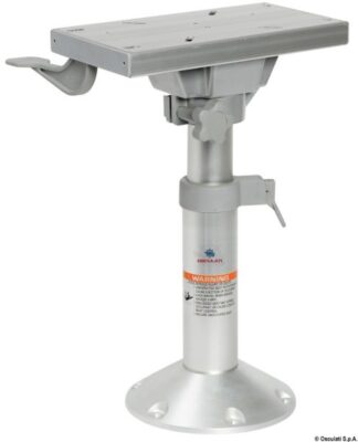 Supporto sedile girevole 435/635 mm con slitta - 48.711.00 Osculati Sedili, tavoli, gambe, roll bar e portaoggetti