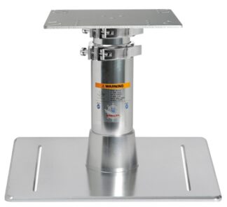 Gamba tavolo base 500 x 500 mm - 48.721.02 Osculati Sedili, tavoli, gambe, roll bar e portaoggetti