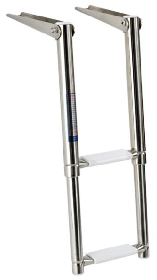 Scaletta inox telescopica stretta 2 gradini - 49.541.22 Osculati Scalette
