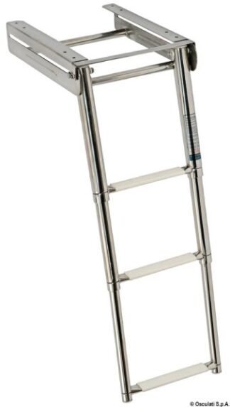 Scaletta inox a scomparsa 3 gradini - 49.543.03 Osculati Scalette