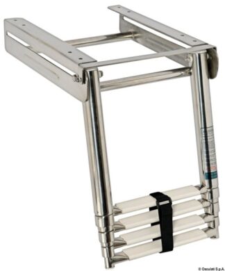 Scaletta inox a scomparsa 4 gradini - 49.543.04 Osculati Scalette