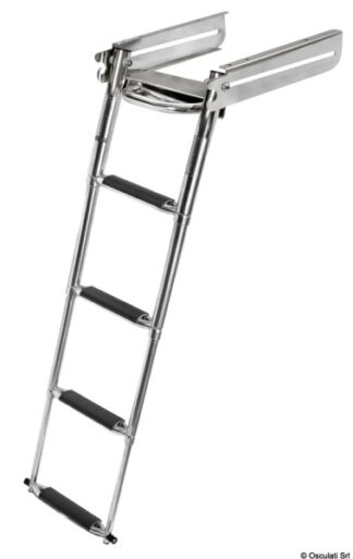 Scaletta sotto plancetta 4 gradini XL - 49.558.14 Osculati Scalette