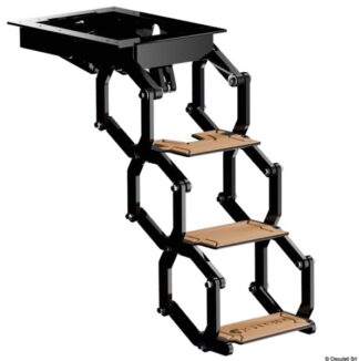Scaletta elettrica E-STEP 3 gradini 24V - 49.571.03 Osculati Scalette