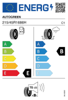 Pneumatici Auto Estivi AUTOGREEN SSC3 215/45 R16 86 H - immagine 2