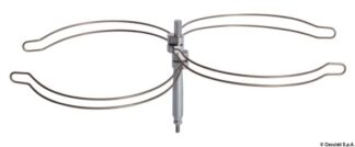 Fermapentole doppio - 50.100.49 Osculati Lavelli, fornelli, frigoriferi, wc