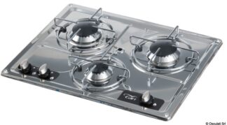 Fornello 3 fuochi 470 x 360 mm - 50.101.48 Osculati Lavelli, fornelli, frigoriferi, wc