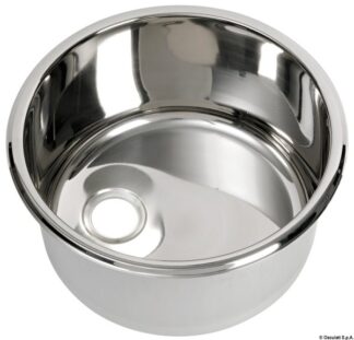 Lavello inox tondo 330 x 180 mm - 50.187.36 Osculati Lavelli, fornelli, frigoriferi, wc