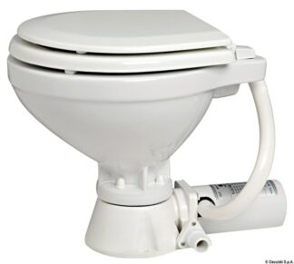 WC elettrico 24 V tavoletta legno - 50.205.24 Osculati Lavelli, fornelli, frigoriferi, wc