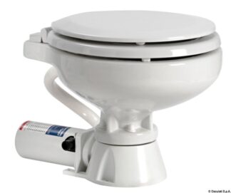 WC elettr. Super Compact tavoletta legno - 50.205.13 Osculati Lavelli, fornelli, frigoriferi, wc