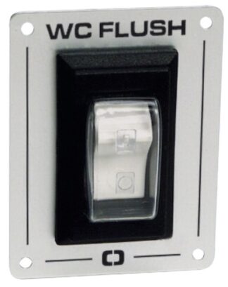 Interruttore WC Flush - 50.207.09 Osculati Lavelli, fornelli, frigoriferi, wc