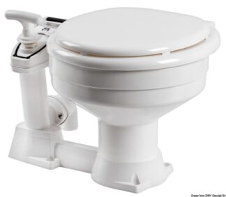 WC manuale ultraleggero originale R.M. - 50.207.48 Osculati Lavelli, fornelli, frigoriferi, wc