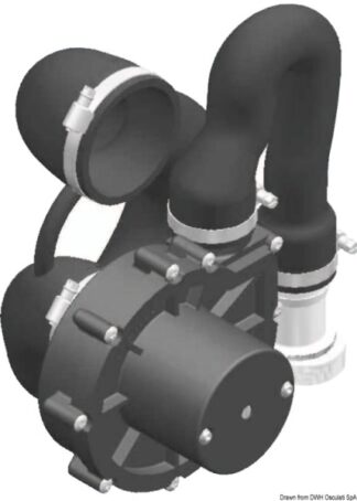 Pompa WC Silent Vacuum 24 V - 50.209.61 Osculati Lavelli, fornelli, frigoriferi, wc