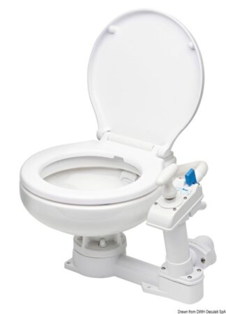 WC manuale Super Compact legno - 50.207.50 Osculati Lavelli, fornelli, frigoriferi, wc