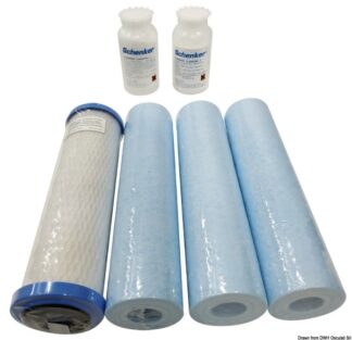Kit manutenzione per dissalatori Schenker Zen 50-100 - 50.239.03 Osculati Lavelli, fornelli, frigoriferi, wc