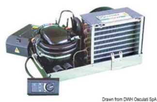 Condizionatore + pannello 220 V 9000 BTU - 50.241.09 Osculati Lavelli, fornelli, frigoriferi, wc