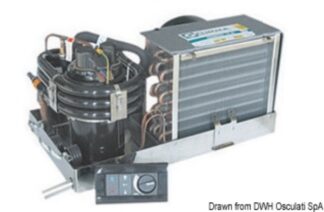 Condizionatore + pannello 220 V 12000 BTU - 50.241.12 Osculati Lavelli, fornelli, frigoriferi, wc