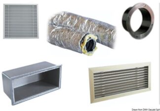 Kit accessori aria 1° uscita versione B - 50.241.40 Osculati Lavelli, fornelli, frigoriferi, wc