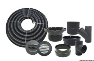 Set accessori quadrupla uscita AIR 4D - 50.254.64 Osculati Lavelli, fornelli, frigoriferi, wc