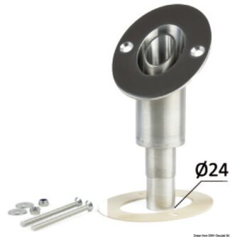 Adattatore di scarico obliquo - 50.255.03 Osculati Lavelli, fornelli, frigoriferi, wc
