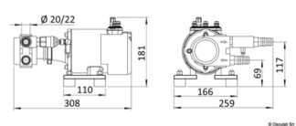 Dissalatore Schenker QUBE 100 /24V con pannello mini touch - 50.437.73 Osculati Lavelli, fornelli, frigoriferi, wc