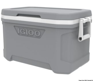Ghiacciaia IGLOO Marine Profile II 50 grigia - 50.558.50 Osculati Lavelli, fornelli, frigoriferi, wc