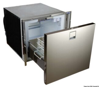 Frigo Isotherm DR 100 inox Clean Touch - 50.826.32 Osculati Lavelli, fornelli, frigoriferi, wc