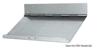 Coppia lame flap inox 75 x 23 cm - 51.134.04 Osculati Flap, marmitte