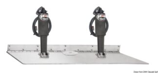 Kit flap Lenco Super 24 V doppio attuatore - 51.253.13 Osculati Flap, marmitte
