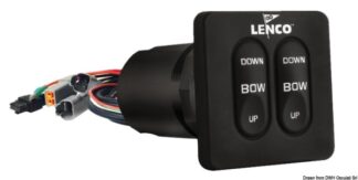 Pannello Lenco Standard 12 V - 51.256.01 Osculati Flap, marmitte