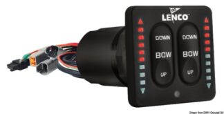 Pannello Controllo con Led - 51.256.13 Osculati Flap, marmitte