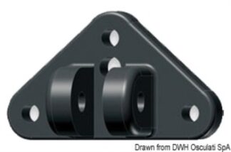 Attacco superiore cilindro flaps Lenco - 51.258.10 Osculati Flap, marmitte