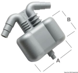Separatore acqua/gas 4,5 l - 51.369.01 Osculati Flap, marmitte