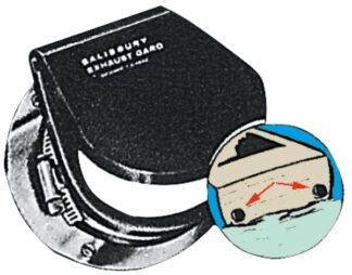 Patelette gomma 6" - 51.382.02 Osculati Flap, marmitte