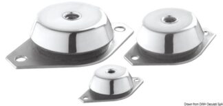 Supporto antivibrante zincato 100 kg - 51.656.01 Osculati Flap, marmitte