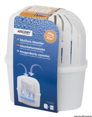 ABSODRY Classic assorbitore umidità 450gr - 52.153.03 Osculati Serbatoi, eliche, giranti