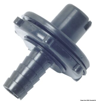 Bocchettone diritto 37 mm - 52.196.92 Osculati Serbatoi, eliche, giranti