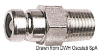 Innesto maschio HONDA/SUZUKI/TOHATSU - 52.395.44 Osculati Serbatoi, eliche, giranti