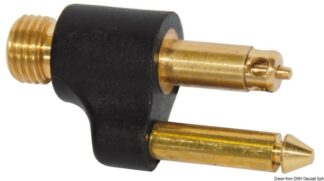 Innesto Mercury maschio per serbatoio - 52.805.52 Osculati Serbatoi, eliche, giranti