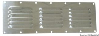 Griglia areazione 115 x 127 mm + antizanzare - 53.021.07 Osculati Prese aria