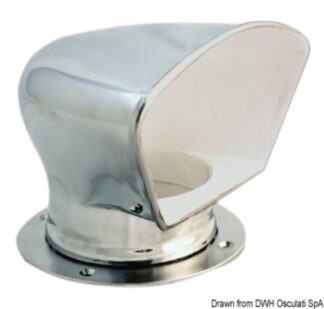 Manica a vento inox Deluxe - 53.134.09 Osculati Prese aria