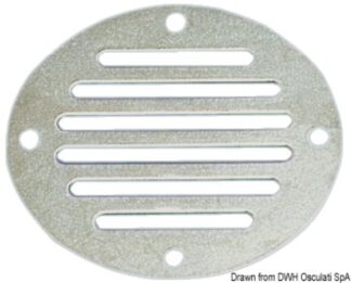 Presa aria inox circolare 83 mm - 53.216.90 Osculati Prese aria