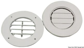 Griglia ABS bianco 163 mm - 53.301.75 Osculati Prese aria