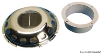 Aeratore con cella solare - 53.503.00 Osculati Prese aria