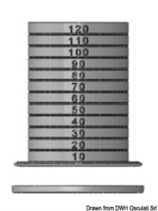 Manicotto+collarino per presa d'aria Wind Shell - 53.520.03 Osculati Prese aria