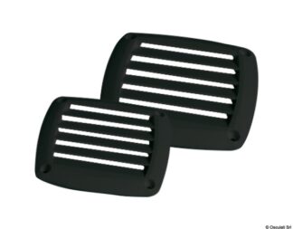 Griglia ABS nera 85 x 85 mm - 53.273.26 Osculati Prese aria
