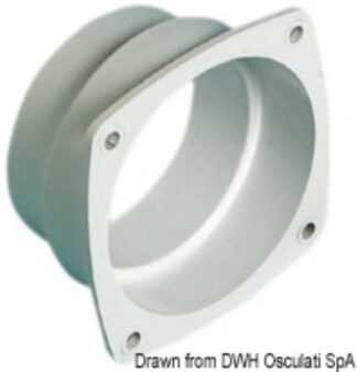 Collare ABS doppio 70/80 mm - 53.273.24 Osculati Prese aria