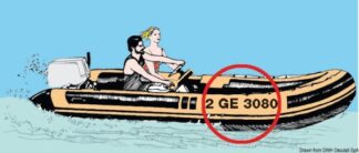 Numero 6/9 - 54.534.08-69 Osculati Lettere e targhette CE