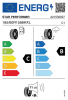 Pneumatici Auto Estivi STARPERF ORBIT 185/60 R15 88 H XL - immagine 2