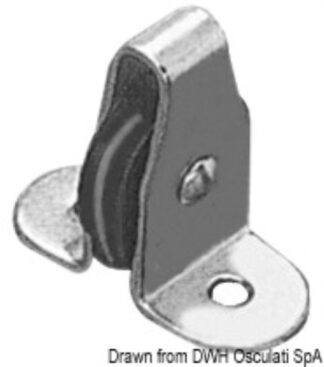 Rinvio inox verticale 8 mm - 55.063.08 Osculati Bozzelli, strozzascotte